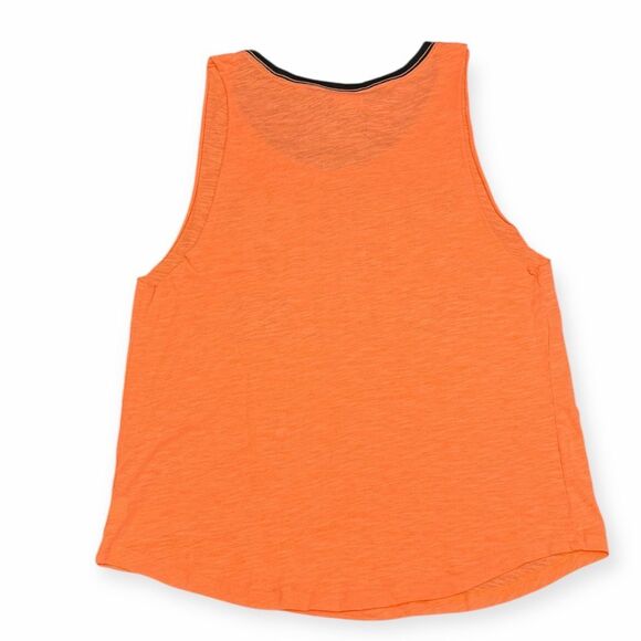 PINK VICTORIA’S SECRET Women’s Orange “I’m Here For The Boos” Graphic Tank Top S - Picture 2 of 5